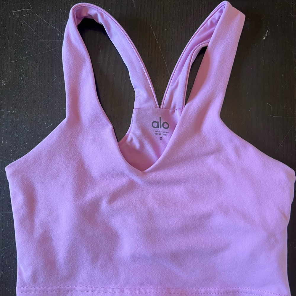 Alo Pink Sports Bra
